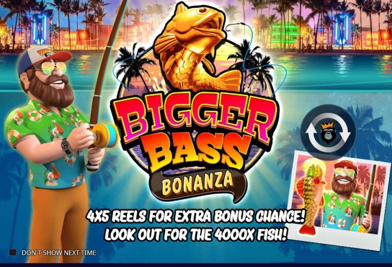 Screenshot 1 van Bigger Bass Bonanza